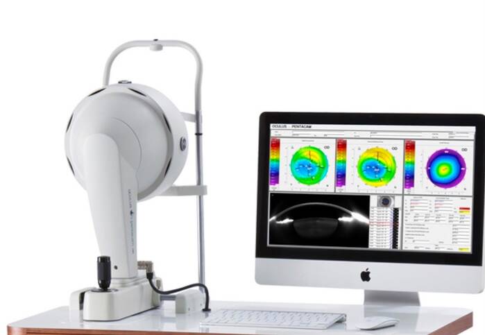 Pentacam (Tomografia de Segmento Anterior)